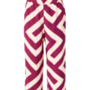 COMMA Pantaloni  crem / fucsia