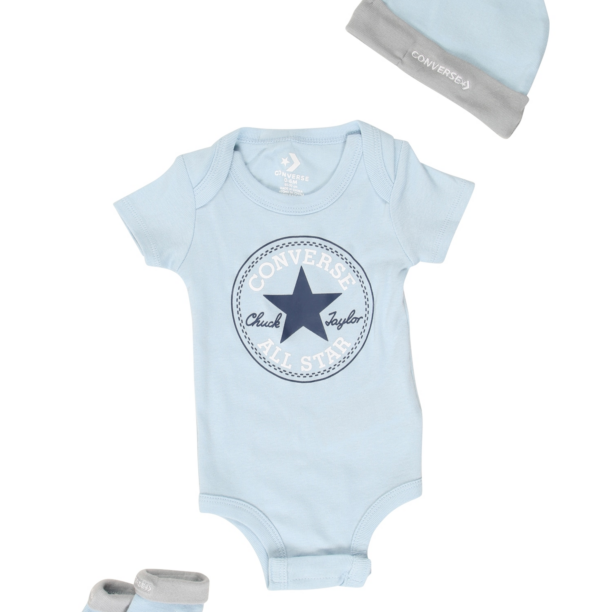 CONVERSE Set  bleumarin / albastru deschis / gri / alb