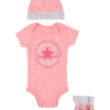 CONVERSE Set  gri deschis / roz / roz deschis