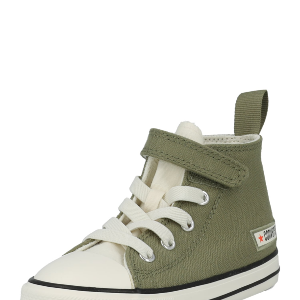 CONVERSE Sneaker 'Chuck Taylor All Star'  kaki / roșu / alb