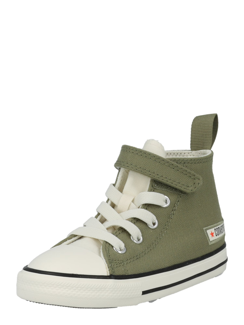 CONVERSE Sneaker 'Chuck Taylor All Star'  kaki / roșu / alb