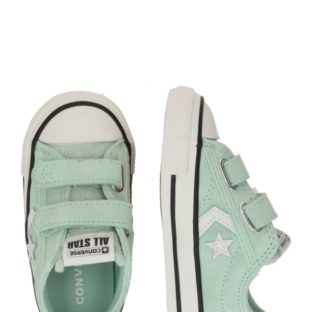 CONVERSE Sneaker 'STAR PLAYER 76 2V - STICKY ALO'  verde mentă / alb