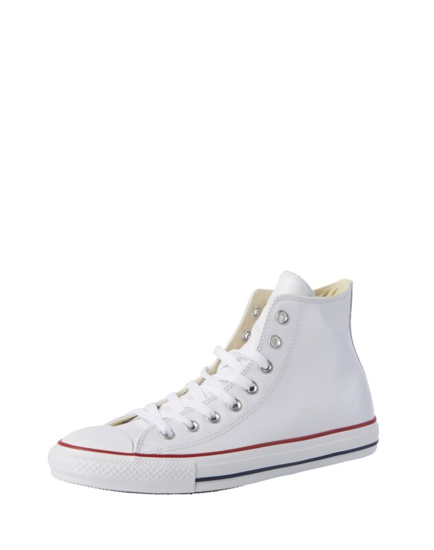 CONVERSE Sneaker înalt 'CHUCK TAYLOR ALL STAR CLASSIC HI LEATHER'  alb