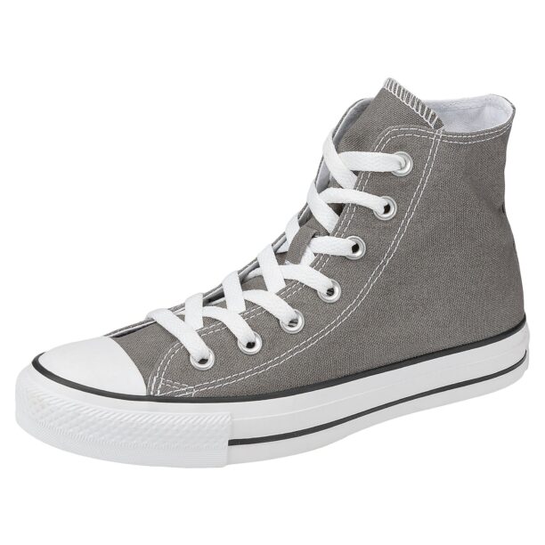 CONVERSE Sneaker înalt 'CHUCK TAYLOR ALL STAR CLASSIC HI'  gri / alb