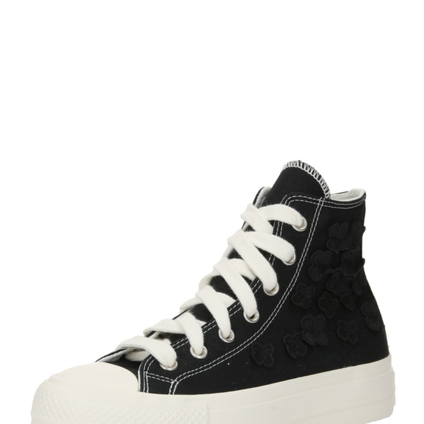 CONVERSE Sneaker înalt 'CHUCK TAYLOR ALL STAR LIFT'  negru / alb