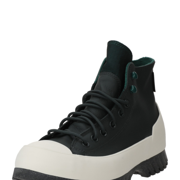 CONVERSE Sneaker înalt 'CHUCK TAYLOR ALL STAR LUGGED 2'  verde închis / alb