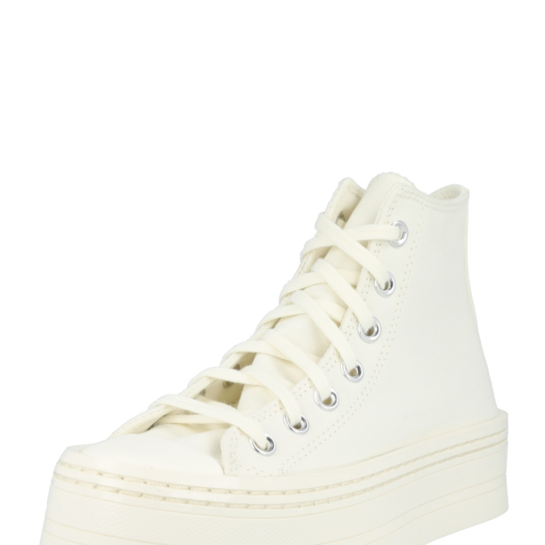 CONVERSE Sneaker înalt 'CHUCK TAYLOR ALL STAR MODERN LIFT HI CANVAS'  alb murdar