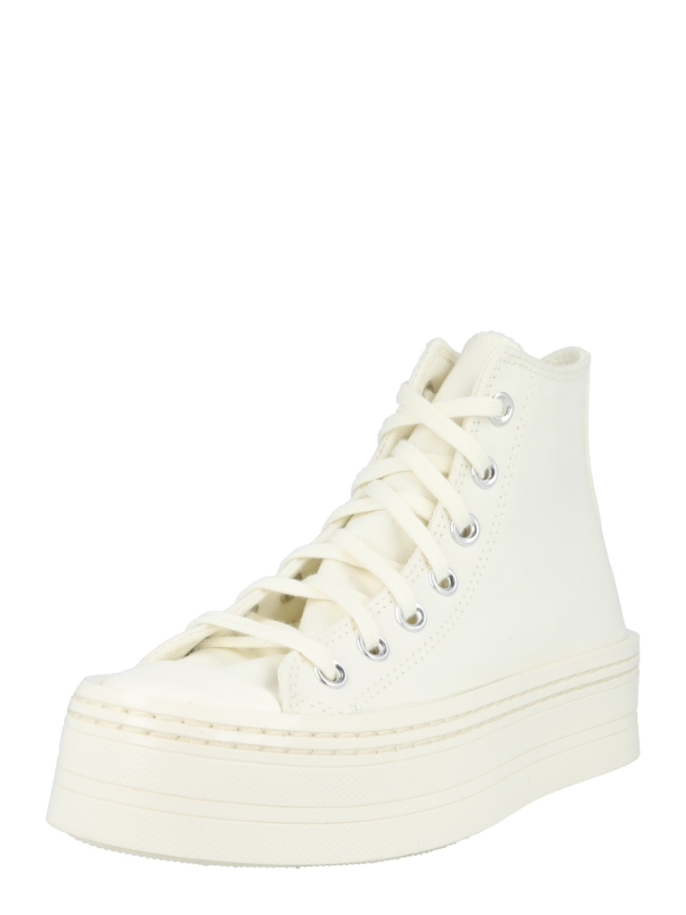 CONVERSE Sneaker înalt 'CHUCK TAYLOR ALL STAR MODERN LIFT HI CANVAS'  alb murdar