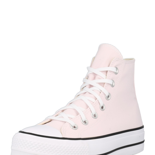 CONVERSE Sneaker înalt 'Chuck Taylor All Star Lift'  roz / negru / alb