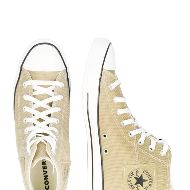 CONVERSE Sneaker înalt 'Chuck Taylor All Star'  kaki / alb