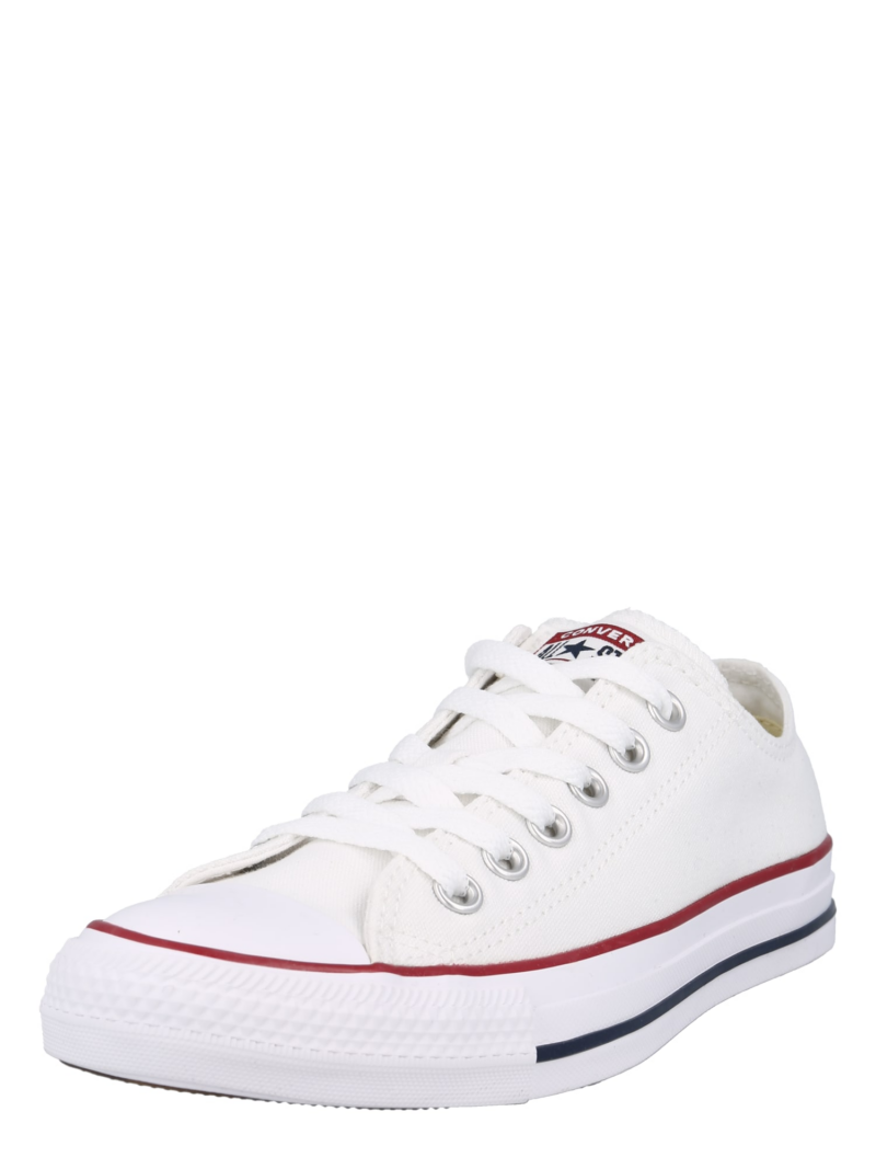 CONVERSE Sneaker low 'CHUCK TAYLOR ALL STAR CASSIC OX WIDE FIT'  albastru închis / roşu închis / alb