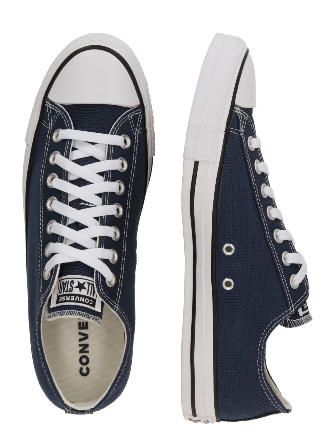CONVERSE Sneaker low 'Chuck Taylor All Star'  bleumarin / alb murdar