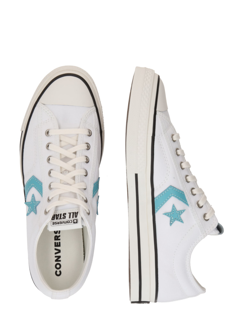 CONVERSE Sneaker low 'Star Player 76'  turcoaz / alb