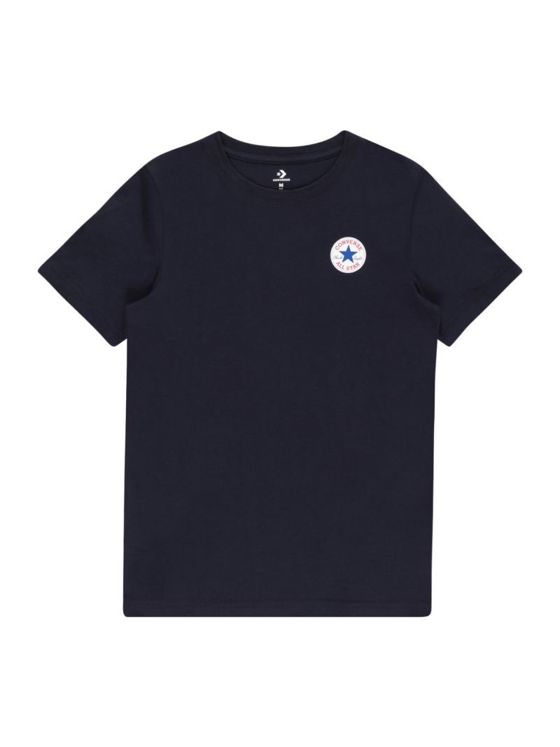 CONVERSE Tricou  albastru / bleumarin / roșu / alb