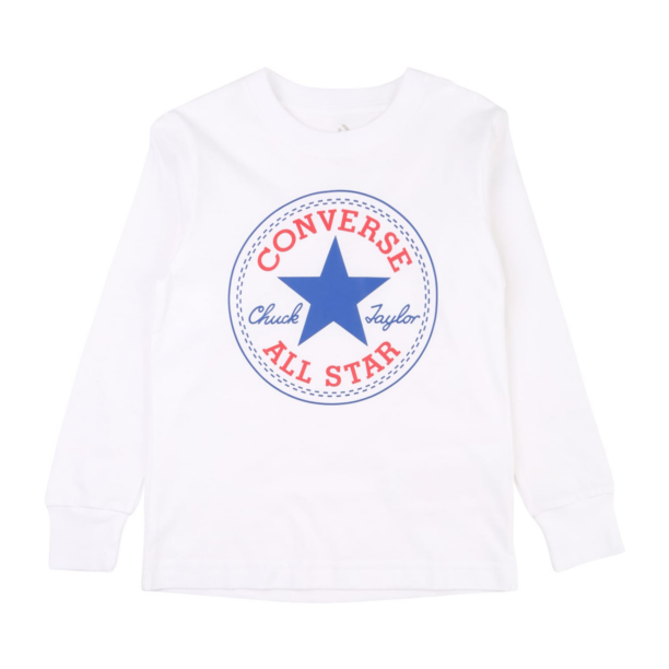 CONVERSE Tricou  albastru / roșu / alb