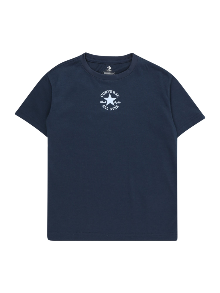 CONVERSE Tricou  bleumarin / albastru deschis