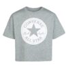 CONVERSE Tricou  gri amestecat / alb