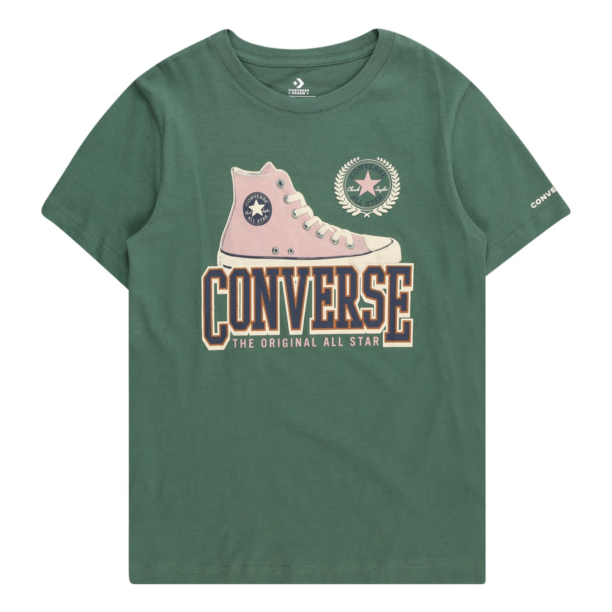 CONVERSE Tricou  verde / mai multe culori