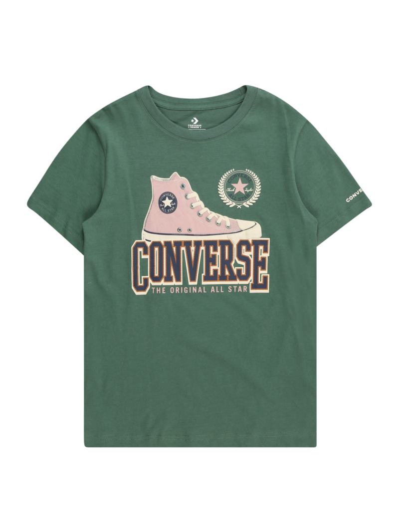 CONVERSE Tricou  verde / mai multe culori