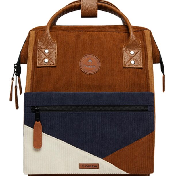 Cabaia Rucsac 'Adventurer'  bej / bleumarin / maro