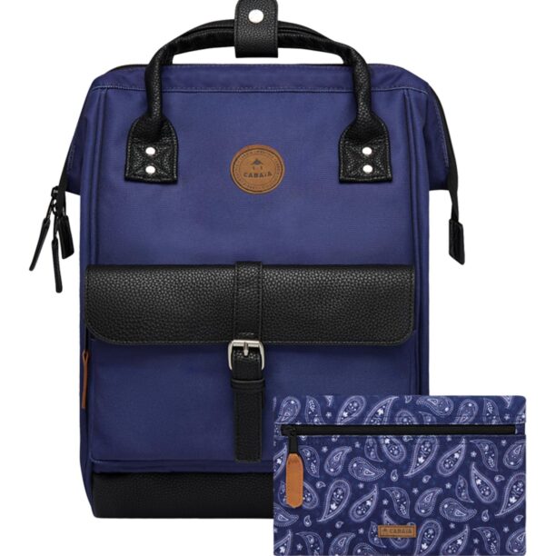 Cabaia Rucsac  maro / albastru violet / negru