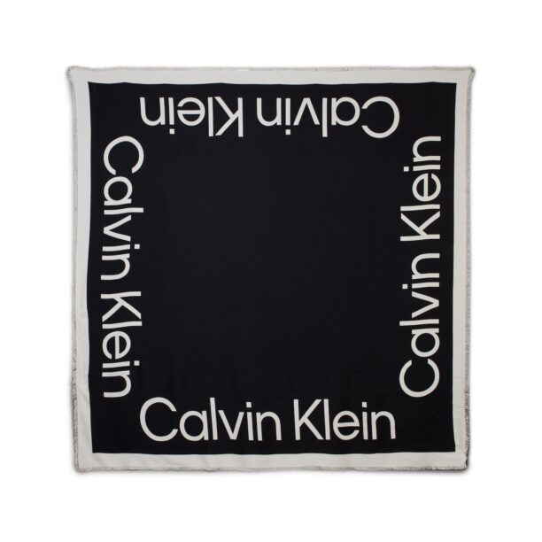 Calvin Klein Batistă  negru / alb