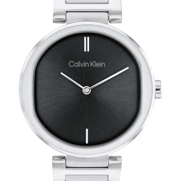 Calvin Klein Ceas analogic  negru / argintiu