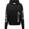 Calvin Klein Jeans Bluză de molton  negru / alb