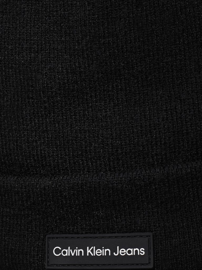 Original Calvin Klein Jeans Căciulă  negru / alb