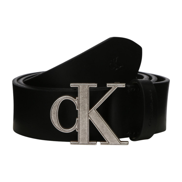 Calvin Klein Jeans Curea  negru / argintiu