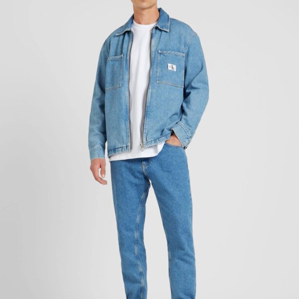 Calvin Klein Jeans Geacă de primăvară-toamnă  albastru denim preţ