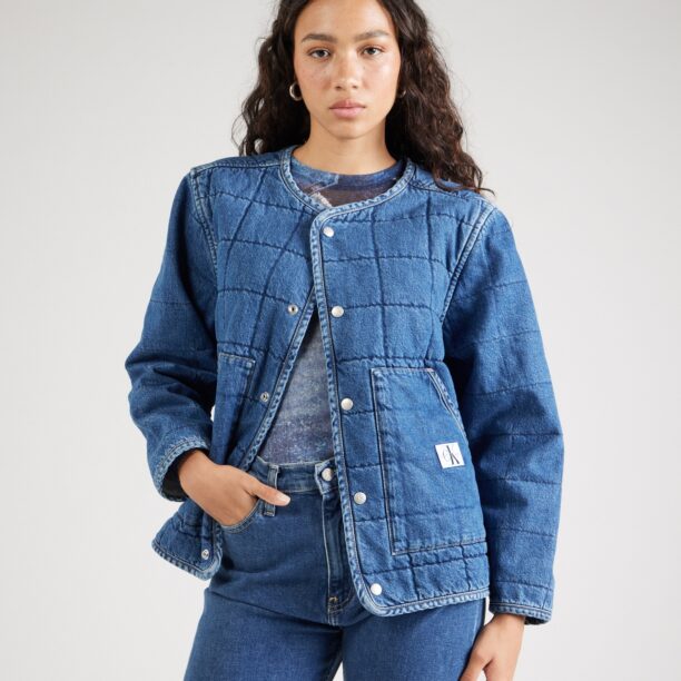 Calvin Klein Jeans Geacă de primăvară-toamnă  albastru denim