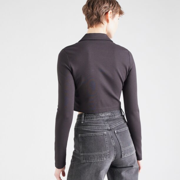 Calvin Klein Jeans Geacă tricotată 'Milano'  gri deschis / negru preţ