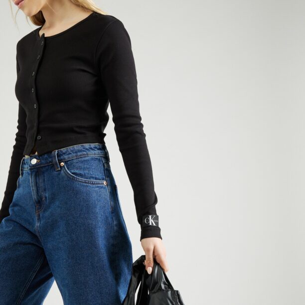 Preţ Calvin Klein Jeans Geacă tricotată  negru