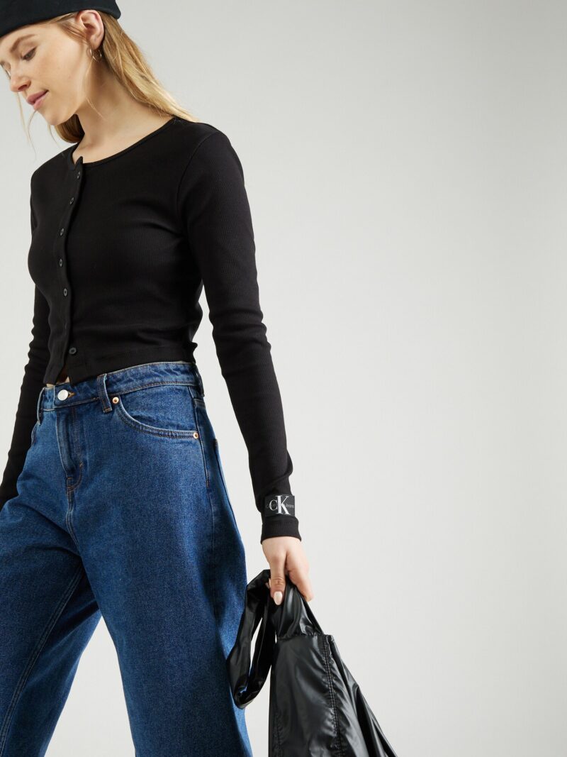 Preţ Calvin Klein Jeans Geacă tricotată  negru