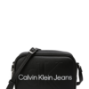 Calvin Klein Jeans Geantă de umăr  negru / alb