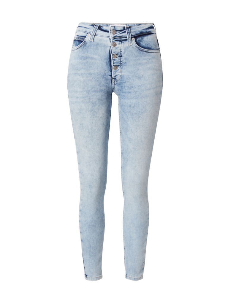 Calvin Klein Jeans Jeans 'HIGH RISE SUPER SKINNY ANKLE'  albastru deschis