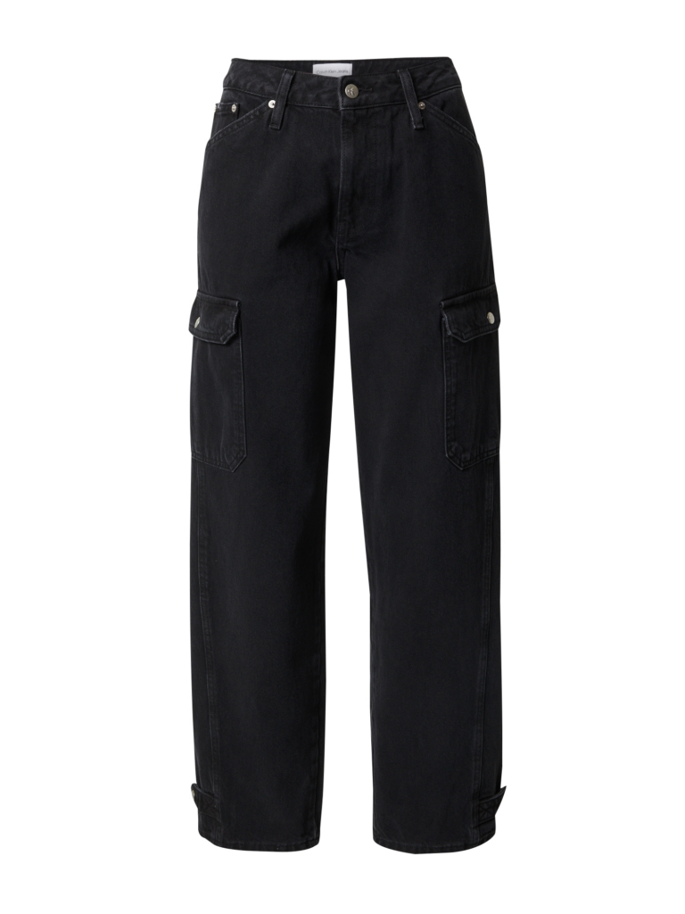 Calvin Klein Jeans Pantaloni eleganți  negru denim