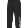 Calvin Klein Jeans Pantaloni  negru / alb