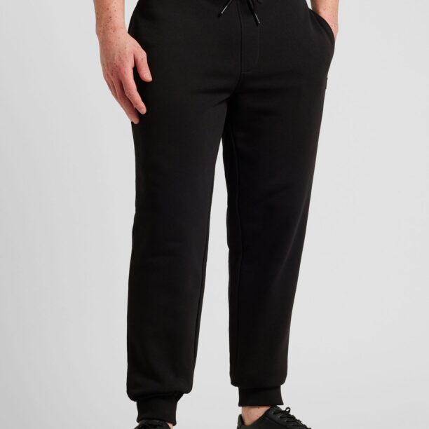 Calvin Klein Jeans Pantaloni  negru / alb