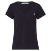 Calvin Klein Jeans Tricou  negru / alb