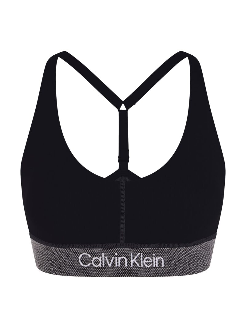 Calvin Klein Sport Sutien sport  negru / alb