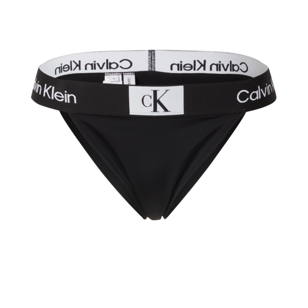 Calvin Klein Swimwear Slip costum de baie  negru / alb