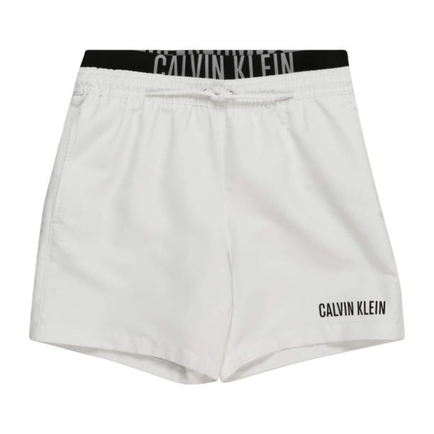 Calvin Klein Swimwear Șorturi de baie 'Intense Power '  negru / alb