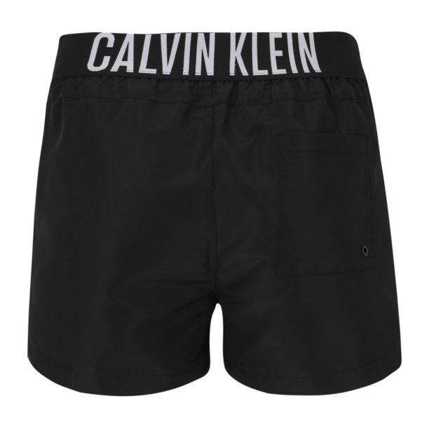 Calvin Klein Swimwear Șorturi de baie  negru / alb