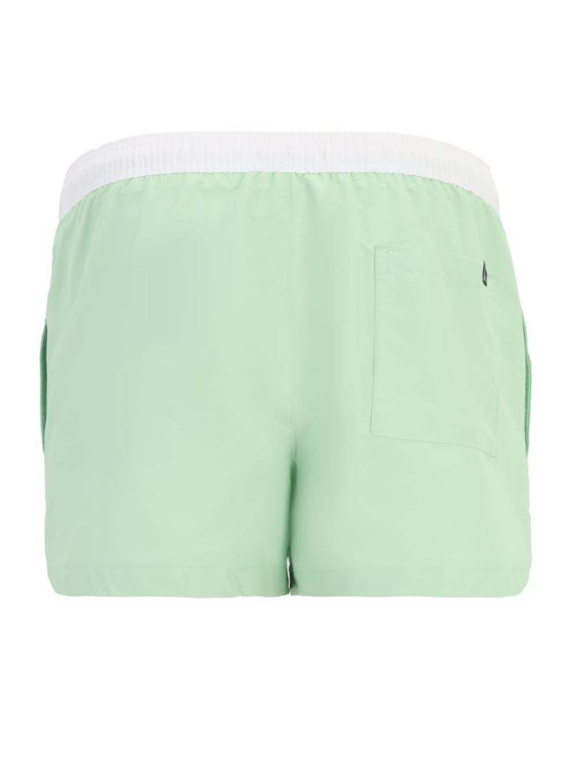 Calvin Klein Swimwear Șorturi de baie  verde pastel / alb