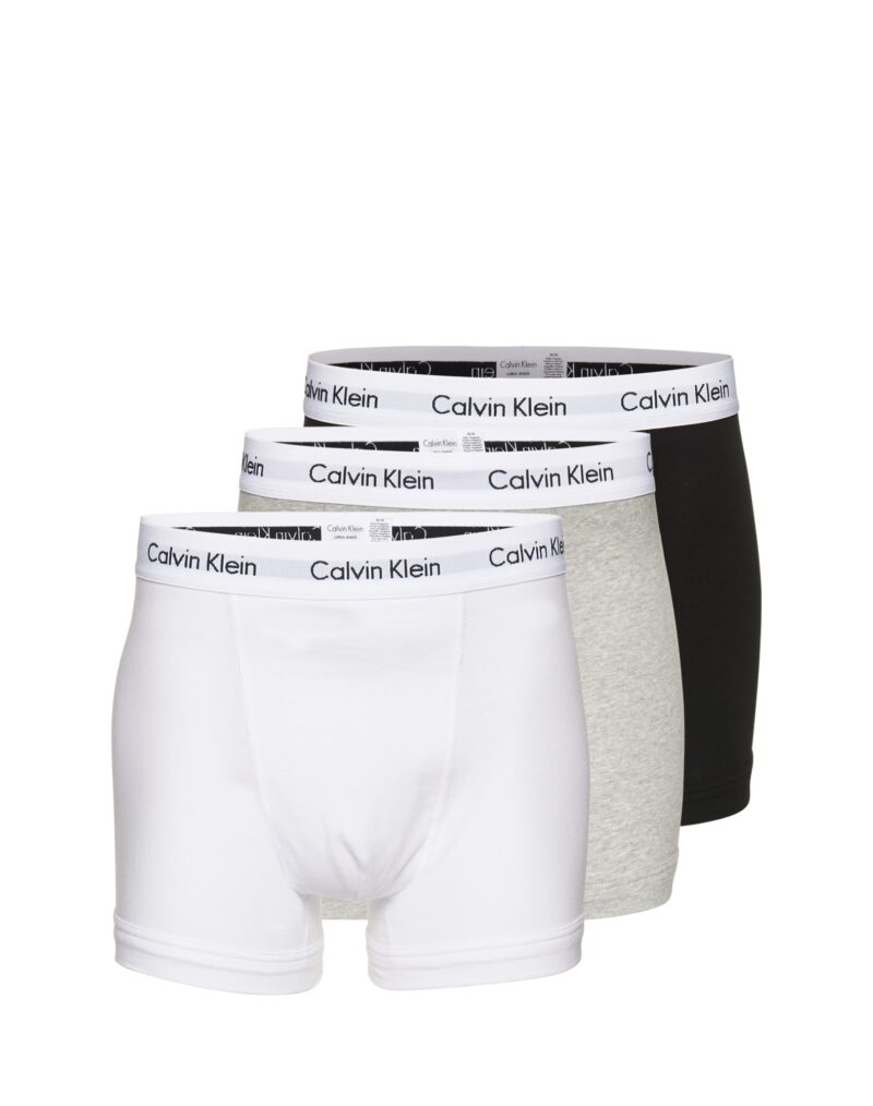 Calvin Klein Underwear Boxeri  gri amestecat / negru / alb