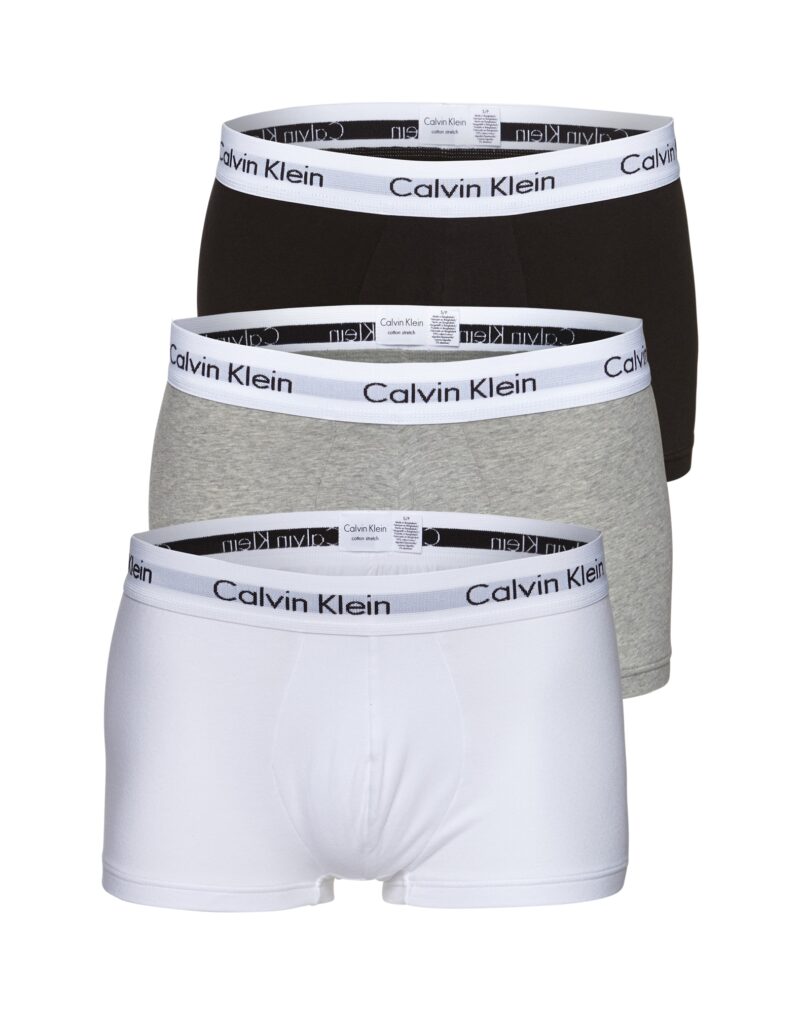 Calvin Klein Underwear Boxeri  gri deschis / gri amestecat / negru / alb