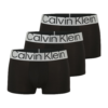 Calvin Klein Underwear Boxeri  gri fumuriu / negru