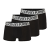 Calvin Klein Underwear Boxeri  gri / negru